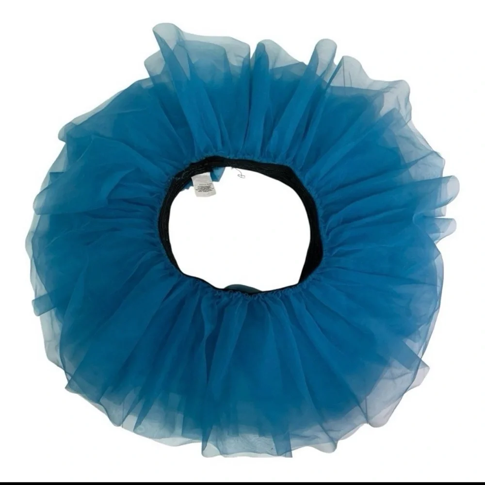 Blue Dog Tutu Costume and Matching Birthday Crown